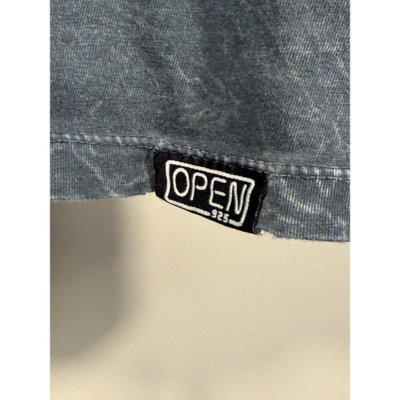 OPEN 925 Wok This Way Chinese Restraunt Graphic T-Shirt Dragon Acid Wash - Picture 12 of 12